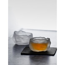 Chuxue Liuli tea cup Single cup Japanese mini personal small tea cup Kung Fu Tea tea set Single small glass
