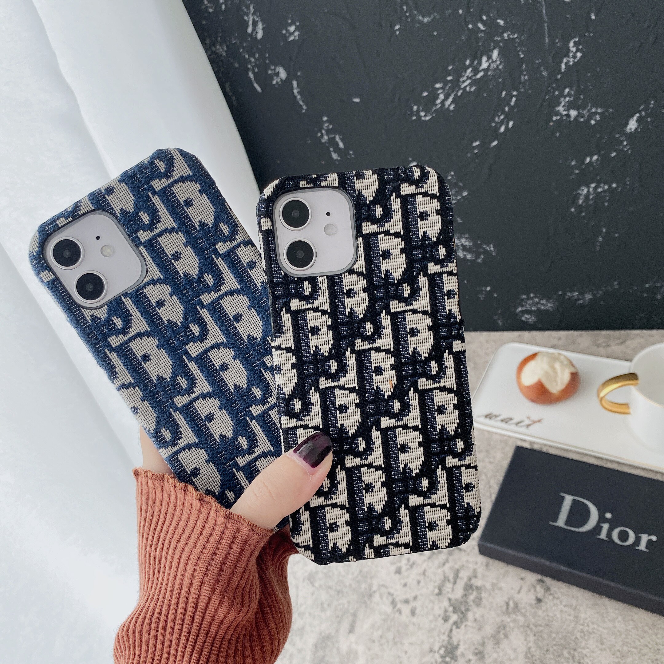 大牌dior适用苹果12pro手机壳
