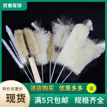 Glass tube brush triangle boiling bottle brush capacity bottle brush Cup brush measuring cylinder brush graduated suction tube brush pipette brush balance brush wool brush petri dish brush reagent bottle laboratory bottle washing brush