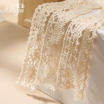 Pure cotton wire wide lace white clothes decoration belt narrow fabrics on the lace hand side diy auxiliary curtain material