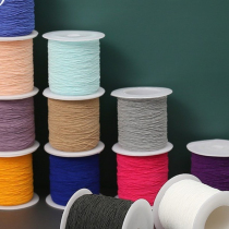 0 3mm leather bar sewing machine with high elasticity round rope elastic rubber with elastic rubber