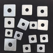 Square gasket square pad square pad curtain wall galvanized square gasket hot-dip galvanized square pad 30*30 square pad 40*40