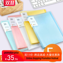 5 s brochures multi-layer A4 insert file folder folder PP