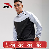 Anta violent sweat clothing sportswear men 2021 spring new gym training running clothes official website flagship sweat clothing