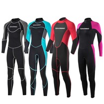 Professional diving suit mens 3MM warm and cold-proof full body wetsuit womens snorkeling swimsuit jellyfish surf suit