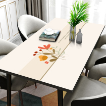 (Selection) Q bomb silicone tablecloth simple modern waterproof oil-proof disposable ins wind square table surface coffee table mat