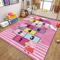 Childrens floor mat winter living room crawling mat bedroom cute full bedside blanket cartoon carpet mat can be customized