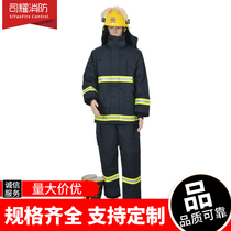 Fire Service Fire Protection Protective Clothing Ultra Light Combat Suit 20 17 17 Models 14 Training Customized Aramid High Temperature Heat Resistant