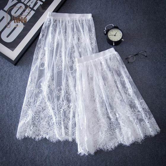 Cheongsam inner tulle skirt with a layer of mesh skirt with a skirt for women's transparent skirt with lace midi skirt with spring and autumn
Cheongsam inner tulle skirt with a layer of mesh skirt with a skirt for women's transparent skirt with lace midi skirt with spring and autumn