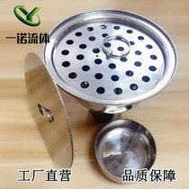 304 sanitary-grade clean water seal deodorant pharmaceutical plant floor drain