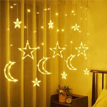 Princess Room Decorative Pendant Star Light Pendant Girls room Background wall Festoon Dormitory Hanging Bed Placement