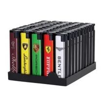 50 disposable open flame windproof lighters thickened explosion-proof supermarket convenience store household