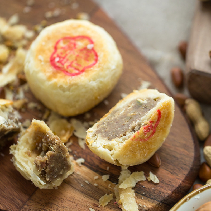 南京特产桃源村中秋苏式月饼