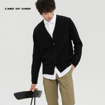 CAREOFLORD Cafflo early spring Merlinu pure washable sheep sweatshirt for men casual full fleece cardio-hoodie