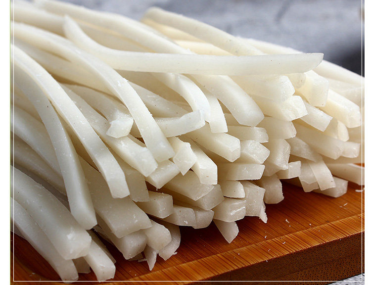 工艺其他储存条件冷冻适用场景商用包装规格粗饵丝1000g(不含调料),粗