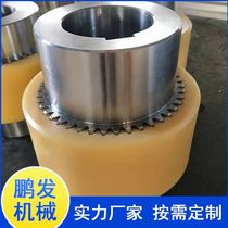 NL nylon inner gear coupling Motor oil pump connection High torque No 45 steel high strength gear nylon sleeve coupling