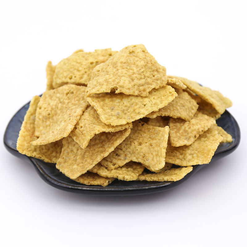 苦荞片荞麦锅巴零食大袋整箱烧烤牛排味1032g四袋装小吃休闲食品_一点