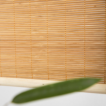 Custom bamboo curtain Roller curtain Shade shading Balcony Tea room Study office bed and breakfast Japanese bamboo curtain A section