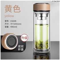 Pooli Cup wave broken cup cup water cup glass glass cup creative transparent double-layer male Lady Tea