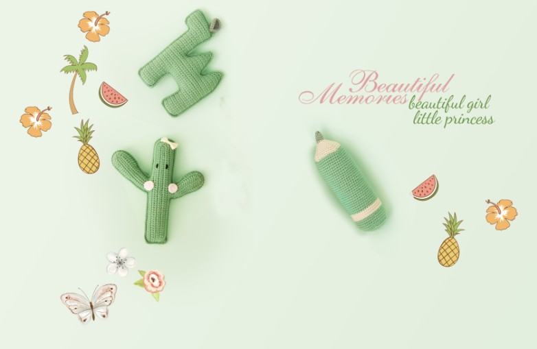 婴儿满月照背景布道具写真宝宝百天艺术照主题满月照摄影影楼室内