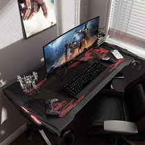 E-sports table tech sense game table Home Office table and chair set Electric lifting double desktop computer desk