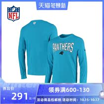(NFL) Carolina Panther T-shirt-Long Sleeve-Mens
