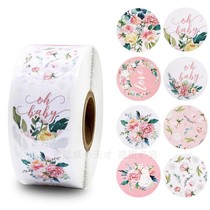 500 roll sticker takeaway label diy baking cake biscuit candy gift bag seal