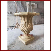 Artificial Sandstone Leaf Bag Flower Pot cell Garden Forest Landscape Art Flower Bowl Spray Pool Eurostyle Fountain Sculpture