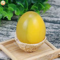 Change eggs Henan specialty spiced whole box of 20 lead-free craft yellow heart preserved eggs soft-boiled eggs Songhua eggs farmer