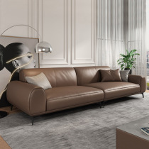 Office sofa Simple modern Nordic leisure combination meeting business reception three-person office leather sofa