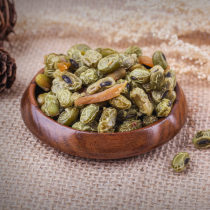 Zhejiang multi-flavored bamboo shoots peanut green beans Hangzhou Linan authentic green beans bamboo shoots snack snacks instant 500g