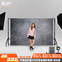 Kate Shadow Studio Canvas oil painting Ins photo Bscape background cloth retro photo shoot grey background Zayed cloth