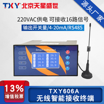 TXY Star wireless receiving terminal 4-20mA wireless communication collector RS485 pressure level temperature display