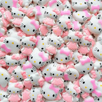 Cartoon cute kt cat diy small accessories manual cream jewelry hairpin handheld handhook pack