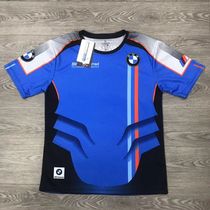 New BMW theme summer sweat-absorbing quick-dry skate motorcycle riding body shirt breathable locomotive short-sleeved motorcycle T