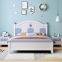 Solid wood Childrens bed Boy 1 35 drawers 1 5 m Single Jane approximately American Child Bedrooms 1 2m modern storage