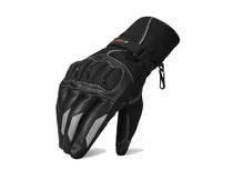 RICHA Waterproof warm motorcycle gloves men and women winter sheepskin locomotive gloves anti-fall windproof Knight gloves