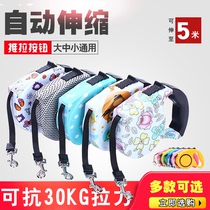 Dog traction rope Automatic retractable Golden Retriever Teddy Husky Corgi Large medium and small dog chain Dog walking rope