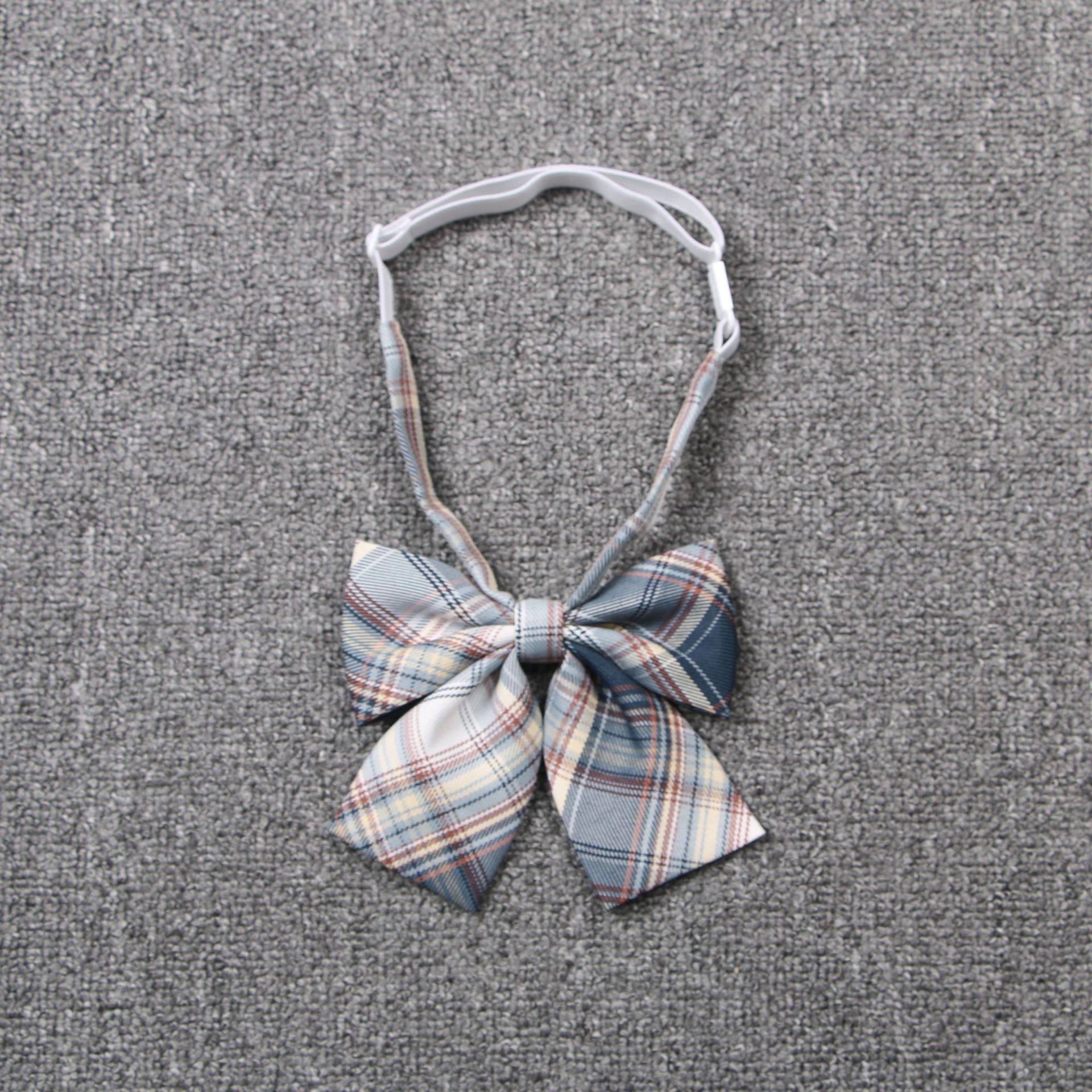 盛世曼尼咩咩一刀jk小物平角领结兔缝缝同格制服长柄领花免打领带背带