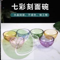Esmine Bowl Beauty Salon High-grade Small Glass Bowl Transparent Mask Bowl Exquisite Tuning Bowl Thickened Beauty Bowl to make mask