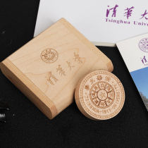 Wooden U disc customized lettering wholesale print LOGO pattern with packaging gift box graduation exhibition memorabilia to be made 64G