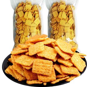 手工锅巴零食促销大袋休闲麻辣五香传统小吃大袋实惠包邮