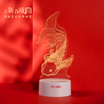 On the new Forbidden City Ruibeast Night Light Teachers Day Tanabata student birthday gift creative writing with hand gift children