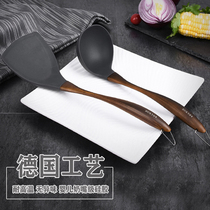 Spoon Colander silicone household 304 stainless steel handle large thick hot pot spoon spoon spoon stir spoon spatula
