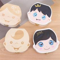 Childrens milk tooth box tooth collection containing box tire fur containing box Tooth Swap Remembrance Box Boy Girl Baby