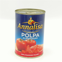 Anna Lisa Cut Canned Tomatoes 400g Italian Imported Tomato Spaghetti Salad Pizza Ingredients