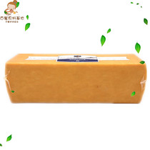 British imported cheese workshop Red Cheddar cheese orange cheddar cheese ready-to-eat original cheese 3kg