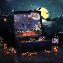 Gift box ins Wind high-end Halloween candy gift box high-end spoof empty box surprise box surprise box large