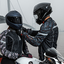 Saiyu motorcycle racing suit riding couples' locomotive anti-fall jacket summer thin breathable male and female equipment