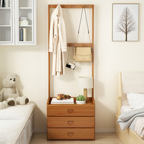 Simple Hanger Ground Floor Home Bedroom Bedside Hanging Hanger Solid Multifunctional Cloakhat Rack Not Occupying Space Shelf